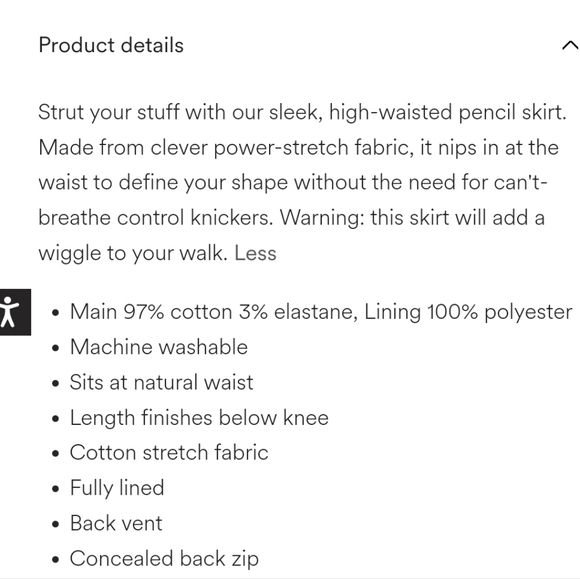 Boden Kensington Pencil Skirt - Picture 6 of 6